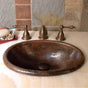 Native Trails - Rolled Baby Classic Bathroom Sink in Antique Copper - Antique Copper