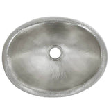 Rolled Baby Classic Bathroom Sink in Brushed Nickel