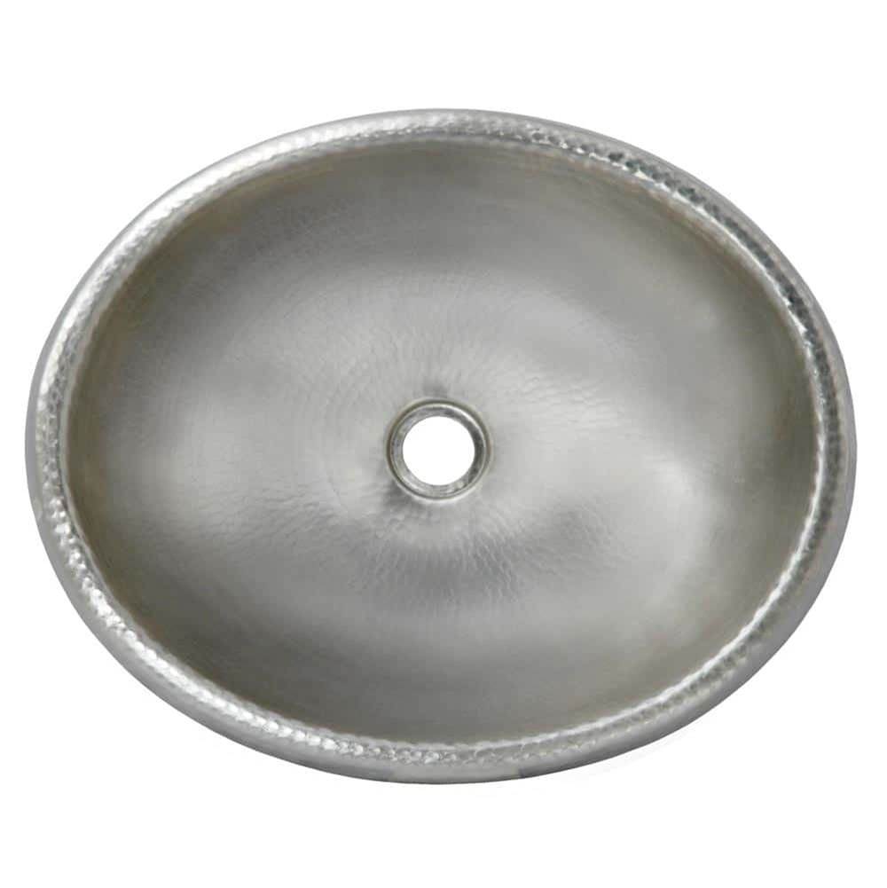 Rolled Classic Bathroom Sink in Brushed Nickel