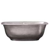 Santorini Copper Bathtub in Brushed Nickel