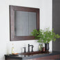 Native Trails - Large Sedona Rectangle Mirror in Antique Copper - Antique Copper