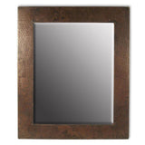 Large Sedona Rectangle Mirror in Antique Copper