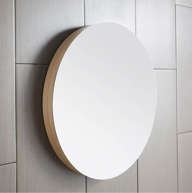 Native Trails - Solace 28'' Mirror in Sunrise Oak - Sunrise Oak