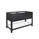 Native Trails - 48'' Solace Vanity in Midnight Oak with Pearl Shelf - Midnight Oak with Pearl Shelf