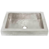 Tatra Bathroom Sink in Brushed Nickel