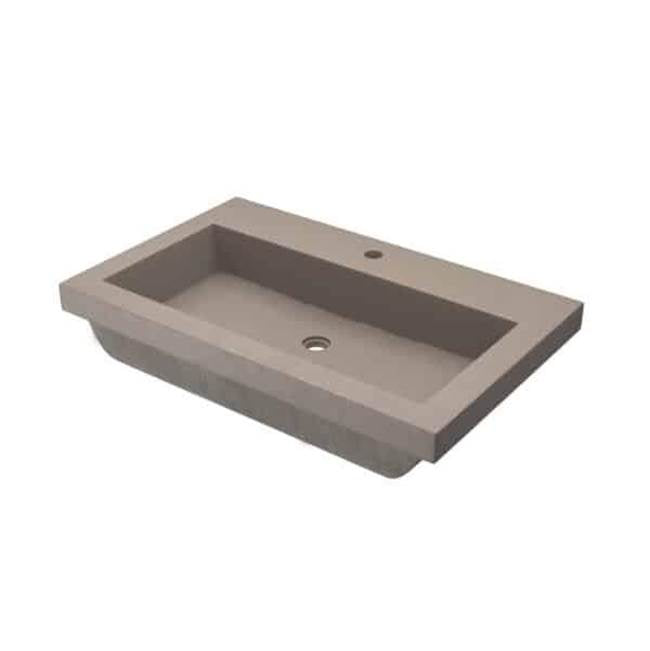 Native Trails - Trough 3019 in Earth - No Faucet Holes - Earth