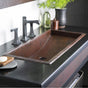 Native Trails - Trough 36 Bathroom Sink in Antique Copper - Antique Copper