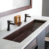 Native Trails - Trough 48 Bathroom Sink in Antique Copper - Antique Copper