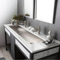 Native Trails - Trough 48 Bathroom Sink in Brushed Nickel - Brushed Nickel