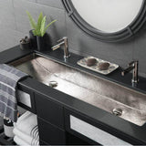 Native Trails - Trough 48 in Bathroom Sink Polished Nickel - Polished Nickel