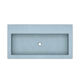 Trough 3619 Bathroom Sink in Ash