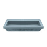 Trough 3619 Bathroom Sink in Ash