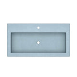 Trough 3619 Bathroom Sink in Ash