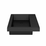 Trough 4819 in Charcoal - No Faucet Holes
