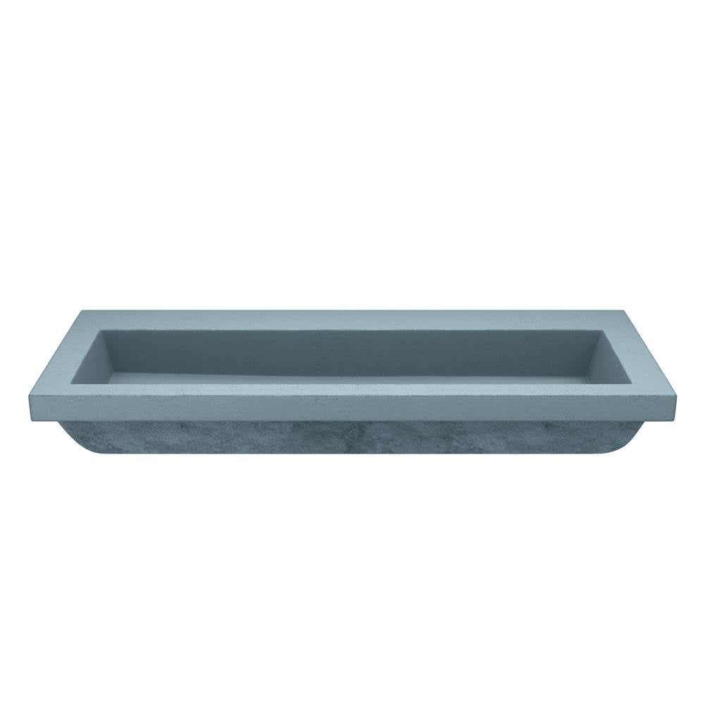 Trough 4819 Bathroom Sink in Ash