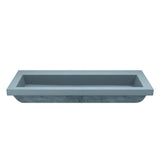 Trough 4819 Bathroom Sink in Ash