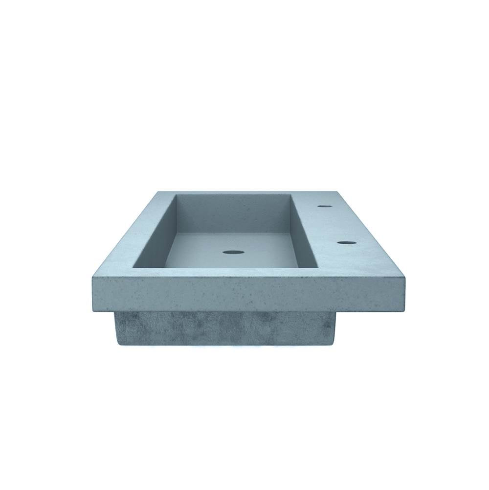 Trough 4819 Bathroom Sink in Ash