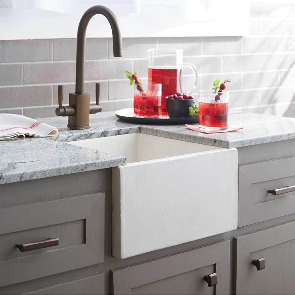 Ventana Bar and Prep Sink in Ash