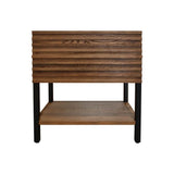 Winemaker 30'' Floating Vanity in Cask Oak