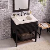 Winemaker 30'' Floating Vanity in Cask Oak