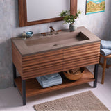 Winemaker 30'' Floating Vanity in Cask Oak