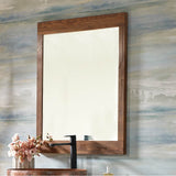Winemaker Small Mirror in Cask Oak