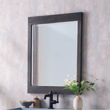 Winemaker Small Mirror in Cask Oak