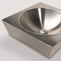 Neo-Metro by Acorn - square 18 gauge 304 brushed stainless steel vessel basin ID 11-1/2'' round