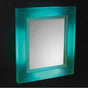Neo-Metro by Acorn - 9-3/8'' Blanco (white) solid surface framed mirror