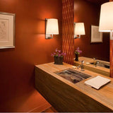 304 brushed stainless steel ebb basin with overflow 17'' X 14'' X 2-1/2'' ID drop in / under mount basin