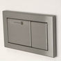 Neo-Metro by Acorn - stainless steel dual push panel actuator that works with a in-wall tank system like Geberit (not included)