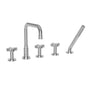 Newport Brass - Griffey Roman Tub Faucet with Hand Shower - Venetian Bronze