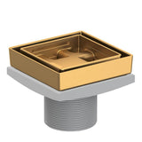 Newport Brass - 4'' Tile In Drain Throat - Satin Bronze Pvd