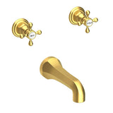 Newport Brass - Astor Wall Mount Tub Faucet - Satin Brass Pvd