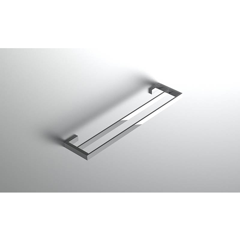 Neelnox - Collection Avant Garde Towel Bar Double Finish: Matte White - Matte White