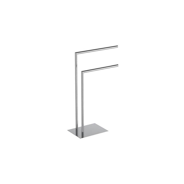 Neelnox - Collection FREE STANDING TOWEL BAR Finish: Matte White - Matte White