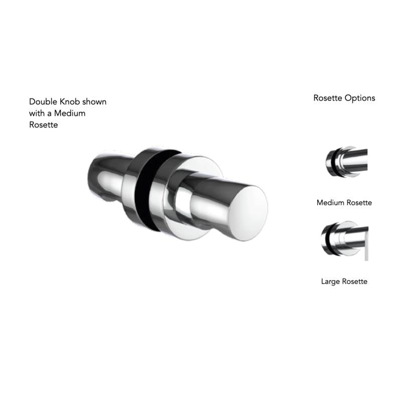 Neelnox - Collection BEAUMONT  Double Knob    No Rosette Finish: Matte White - Matte White