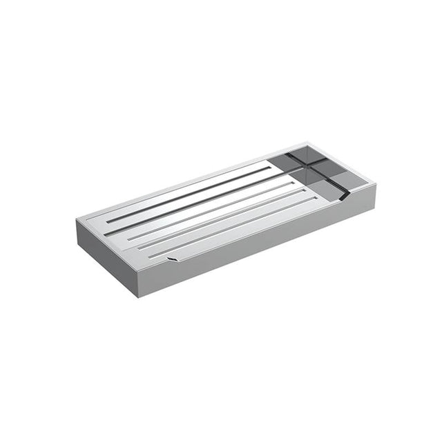 Neelnox - Series 580 Shower Shelf Size 12 x 4.9 x 1.4 inch Finish: Matte White - Matte White
