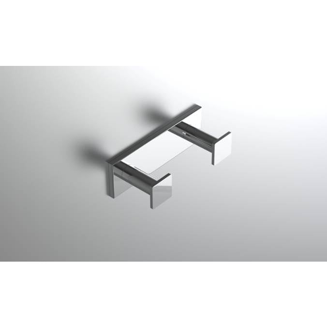 Neelnox - Collection ARTE Robe Hook Double Finish: Matte White - Matte White