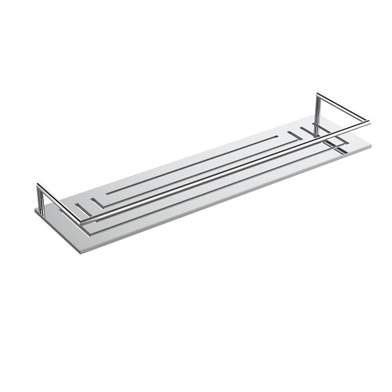 Neelnox - Series 550 Shower Shelf Size 18 x 4.5 x 1.7 inch Finish: Matte White - Matte White