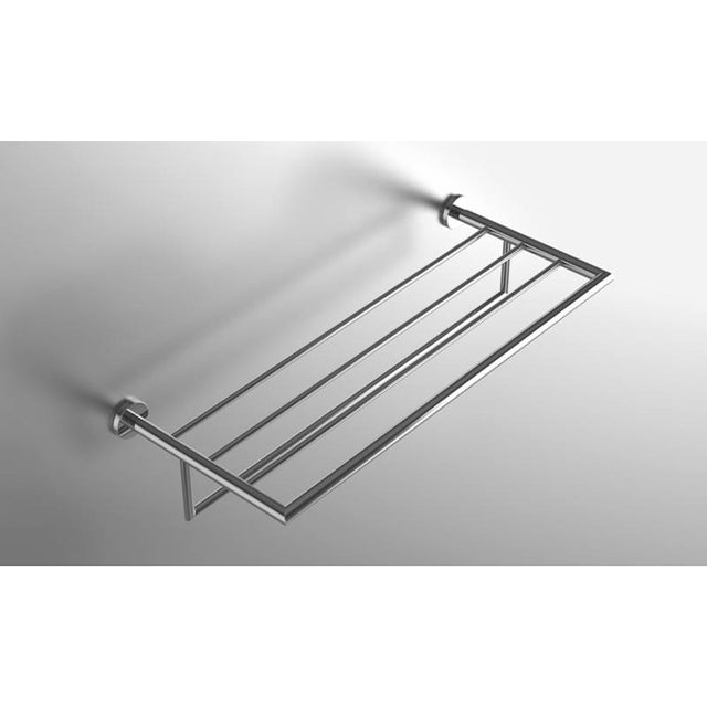 Neelnox - Collection Form Towel Rack w/ Bar Finish: Matte White - Matte White