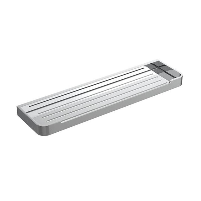 Neelnox - Series 550 Shower Shelf Size 18 x 4.9 x 1.2 inch Finish: Matte White - Matte White