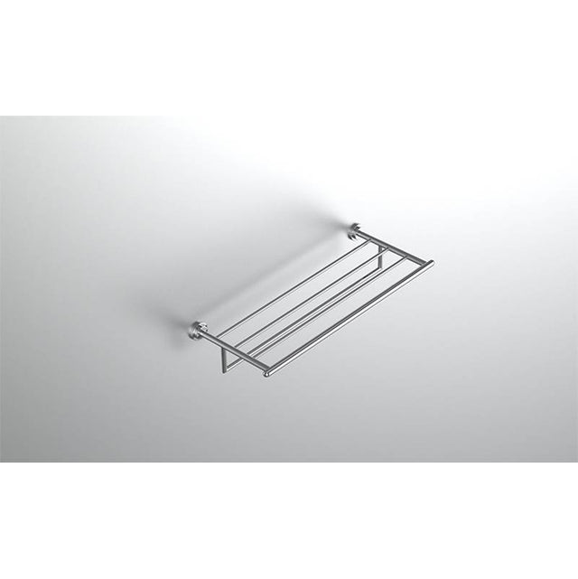 Neelnox - Collection Aire Classic Towel Rack with Bar Finish: Matte White - Matte White