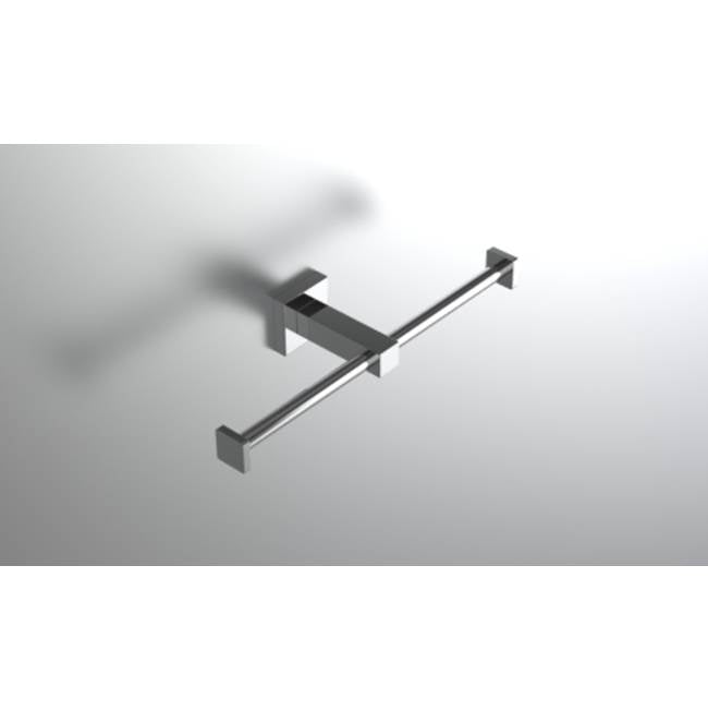 Neelnox - Collection ARTE Toilet Paper Holder Double Finish: Matte White - Matte White