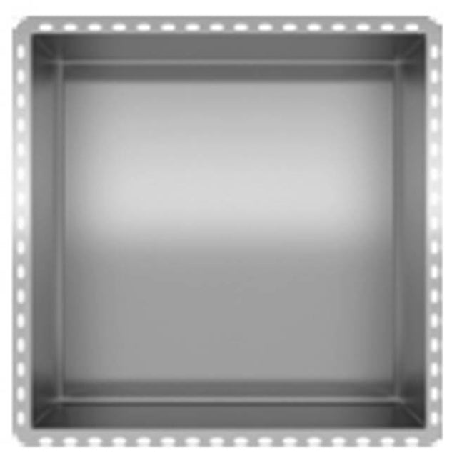 Neelnox - Series Origin Undermount Niche Installed Size12 x 12 x 3.8 Finish: Polished Rose Gold - Polished Rose Gold