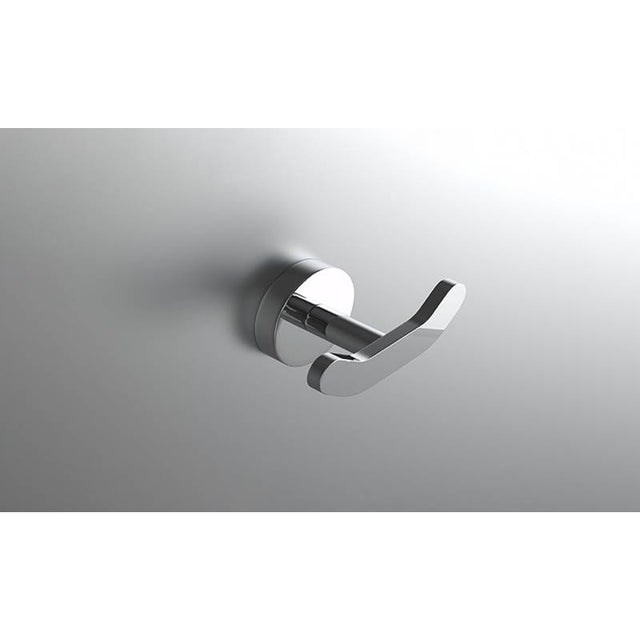 Neelnox - Collection Cello Robe Hook Double Finish: Matte White - Matte White