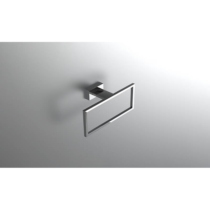 Neelnox - Collection Emergence Towel Ring Finish: Matte White - Matte White