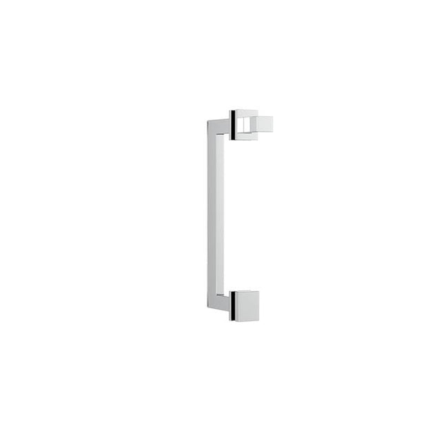Neelnox - Collection ARGYLE 18'' Door Handle With Knob  Standard Rosette Finish: Matte White - Matte White