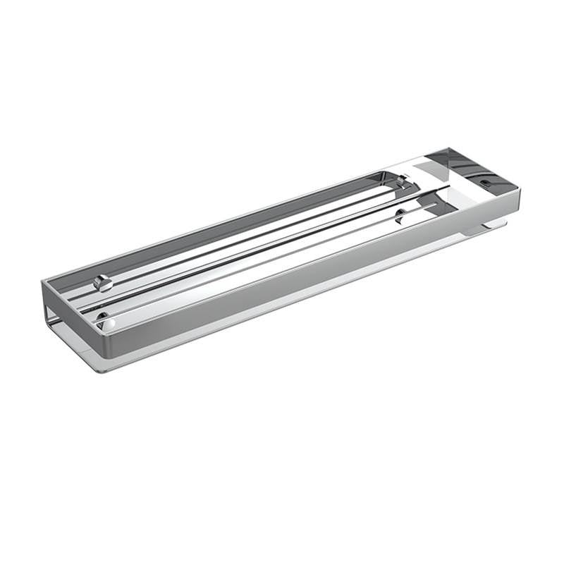 Neelnox - Series 510 Shower Shelf Size 18 x 4.4 x 1.9 inch Finish: Matte White - Matte White