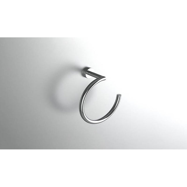 Neelnox - Collection Form Moderne Towel Ring Finish: Matte White - Matte White